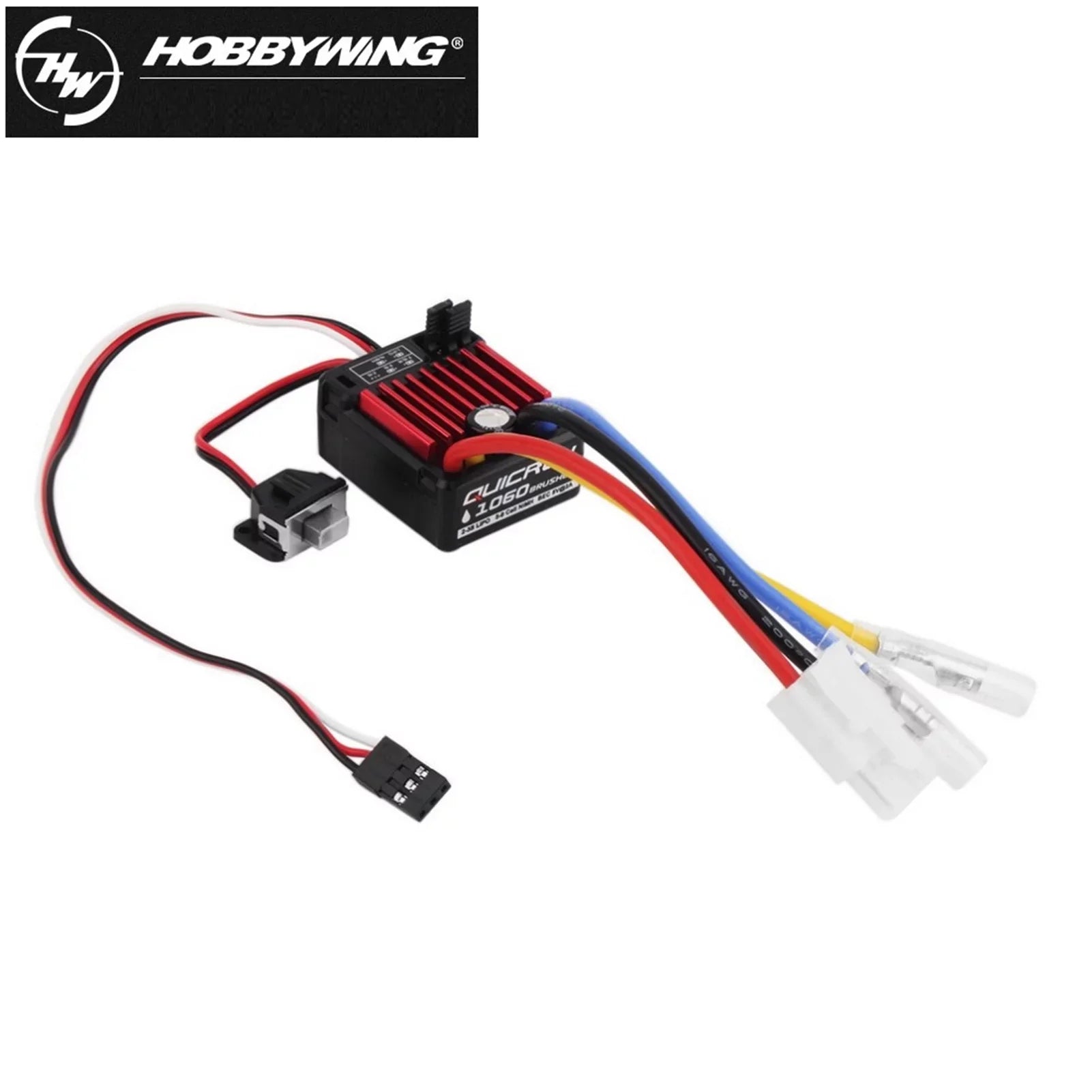Car Electronic Controller Pinnaco Brushed QuicRun Speed HobbyWing 1060 60A RC for 1/10 ESC