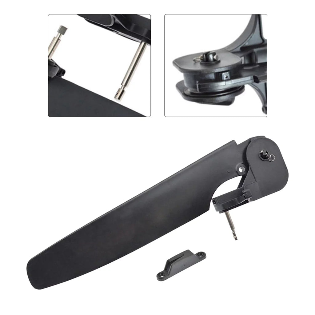 Kayak for Sea Fishing 80mm Universal Rudder pin Fixation Tail Kayak Angling Part Steering Canoe System Tackle Tackle Adjustable Boat Nylon