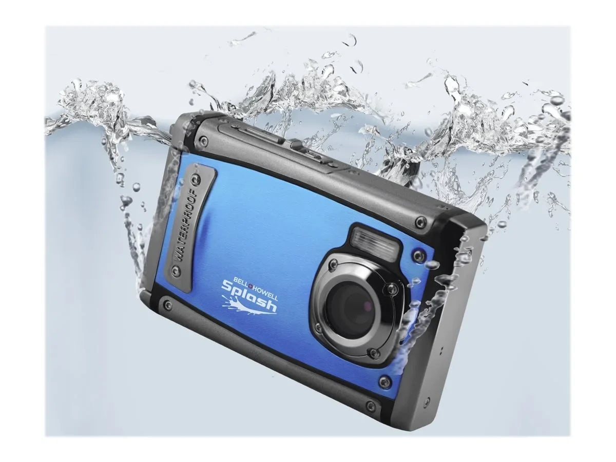 / underwater - ft 12.0 - WP20 1080p Digital - camera 15 9.8 Howell MP + to Splash3 up compact - - - fps blue Bell