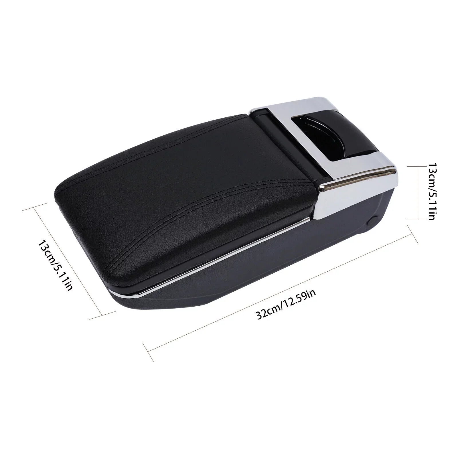 Container Armrest Nissan 2007-2011 Arm Rotatable Center Rest For Versa/Tiida/Latio Black Storage Holder Car Console ZhdnBhnos Box