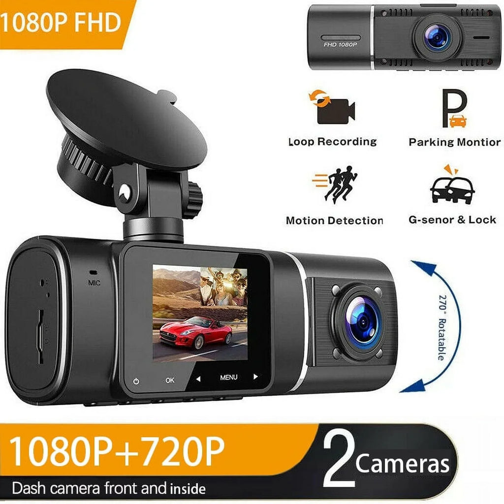 TOGUARD Car 1080P LCD ,Parking Night Inch Cam G-Sensor, Car Dash Recording, Display 1.5 Vision HDR Camera Loop Camera ,IR Mode, FHD