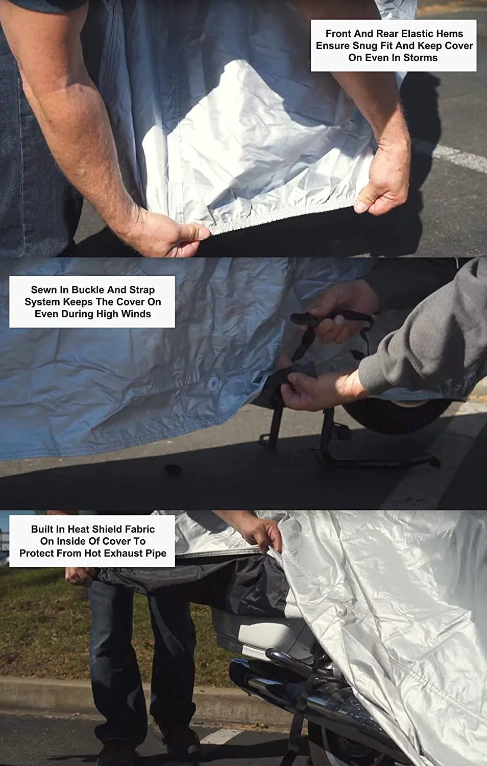 Compatible fabric From Protect & Evo Securing Weatherproof - 2016 Durable - Sun Storage Motorcycle liquid, Rain - - Cover With Indoor Beta Snow, Straps - 2-stroke Bag Factory exterior 250