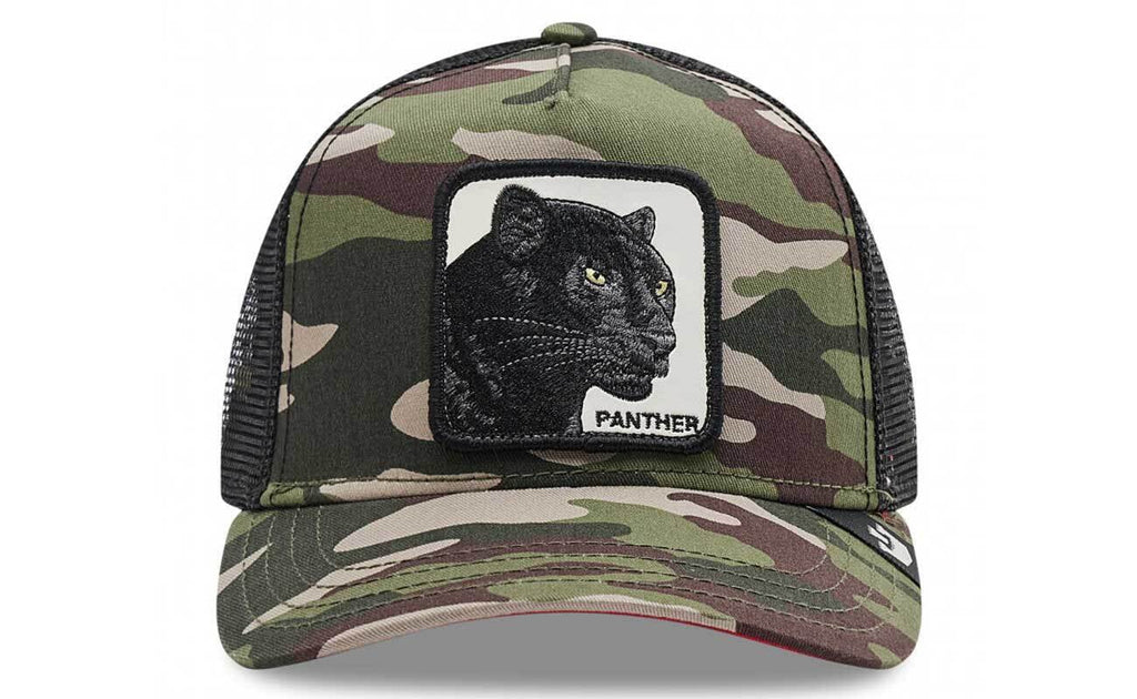 One Animal dimension Bros Goorin Panther Hat, Trucker Farm The 101-0381-CAM