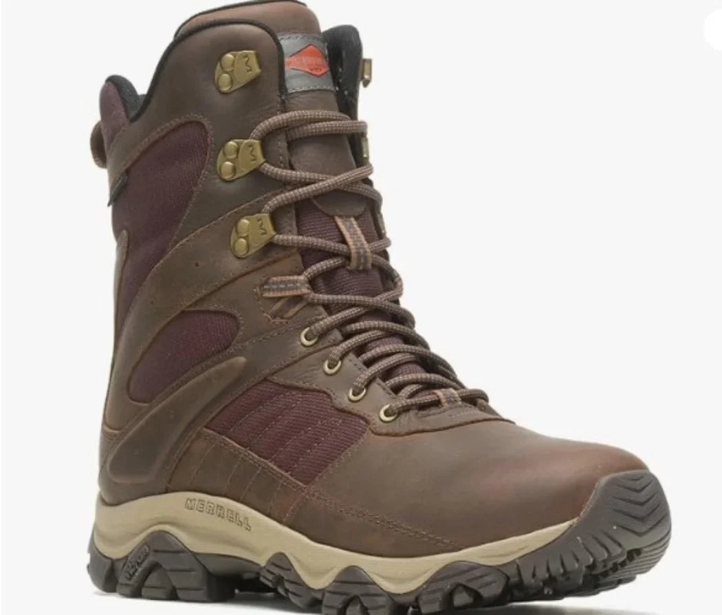 Mens 2 M) Timber Moab 8" 11D J004649 11Medium (D, (M) WP Boot Merrell Work US