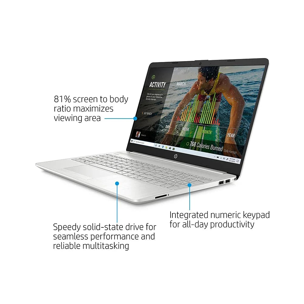 10, Iris HD Intel Xe Intel Computer, 11th Card 32GB Gen Webcam, HP Windows RAM, Graphics, 32GB SSD, 2TB Silver, PCIe 15.6" FHD 2021 DDR4 Stereo Core Speakers, USB Laptop i7-1065g7), i5-1135G7(Beats