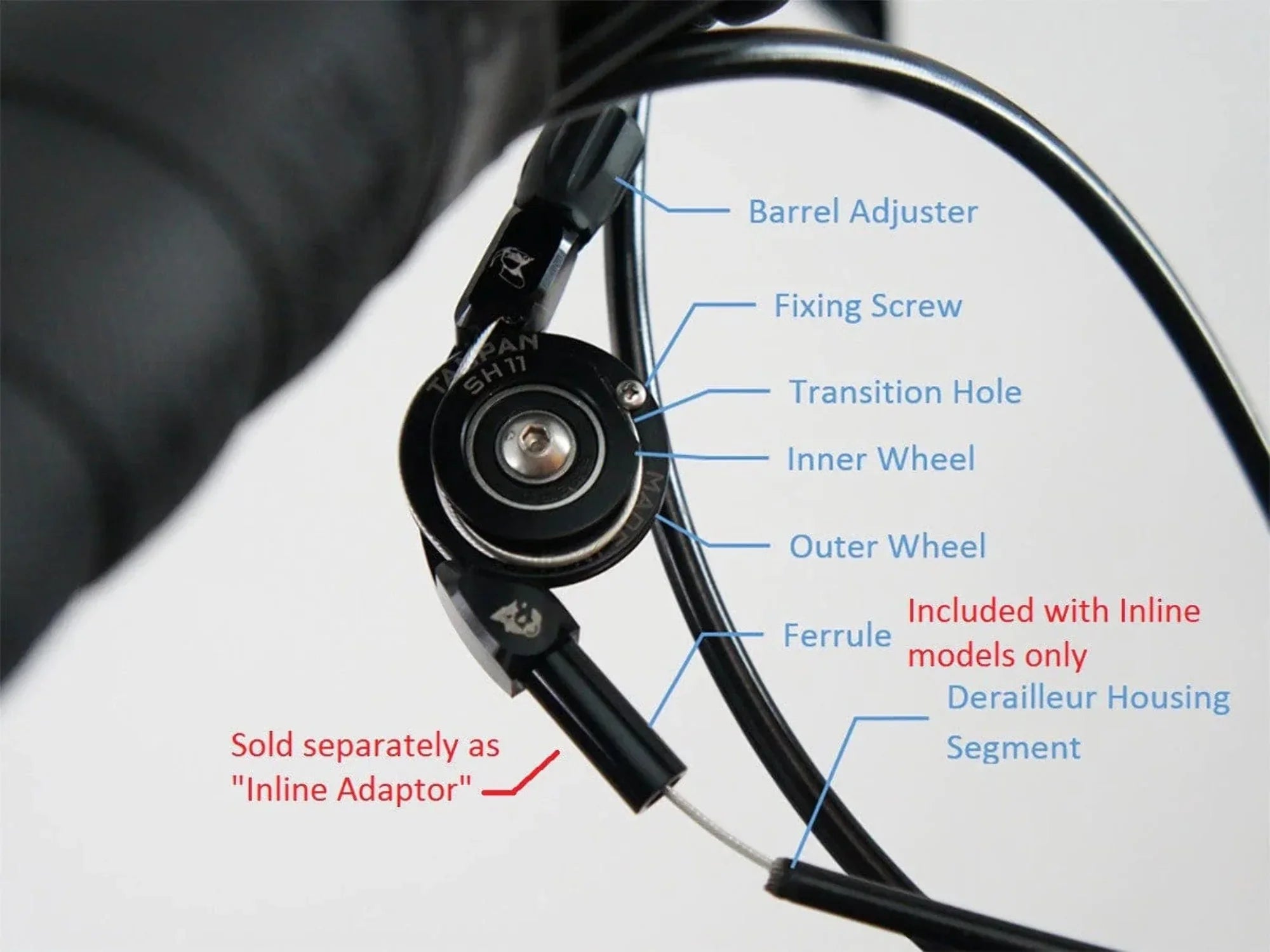 Tanpan Wolf Inline: Components Conversion Tooth 10-Speed