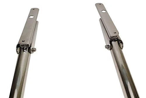 Grips Steps Stainless Marine Telescopic Rubber 3 Boat Steel Foot with Folding Pactrade Ladder