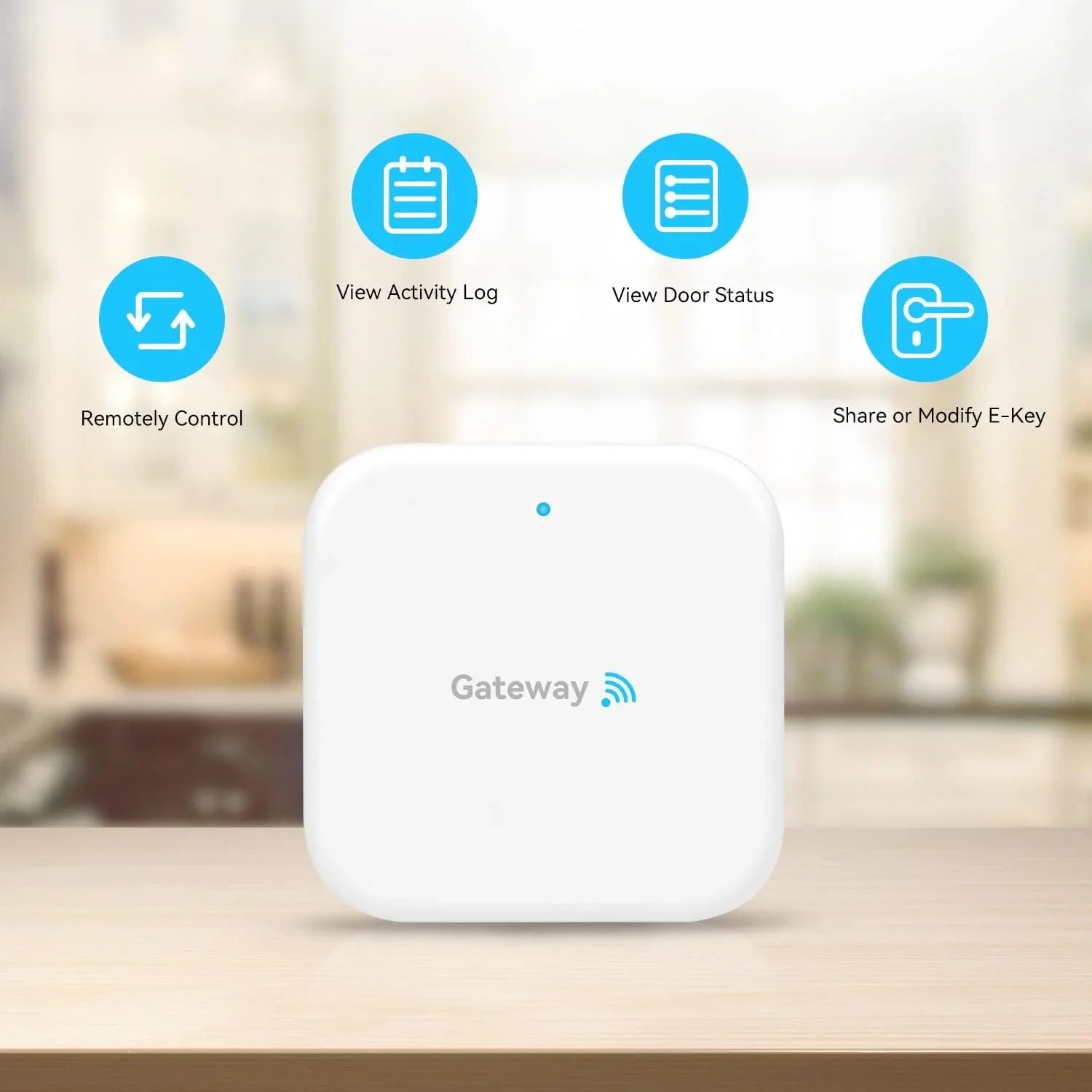 for G2 Entry Door Lock, Gateway Fingerprint Scanning, White Keyless