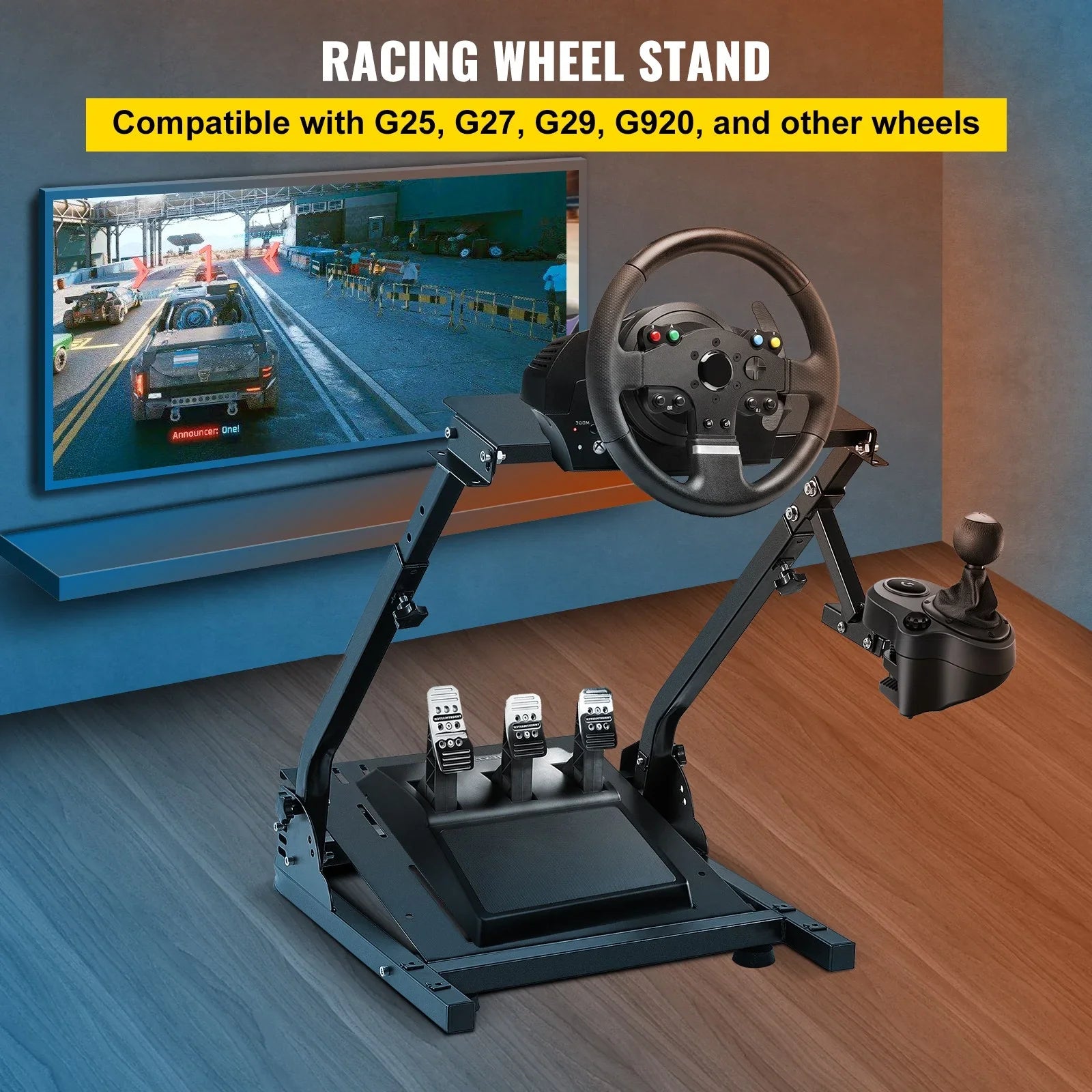 For Wheel G920 SKYSHALO Steering Stand Racing Simulator G27 Stand T300RS G29 PS4