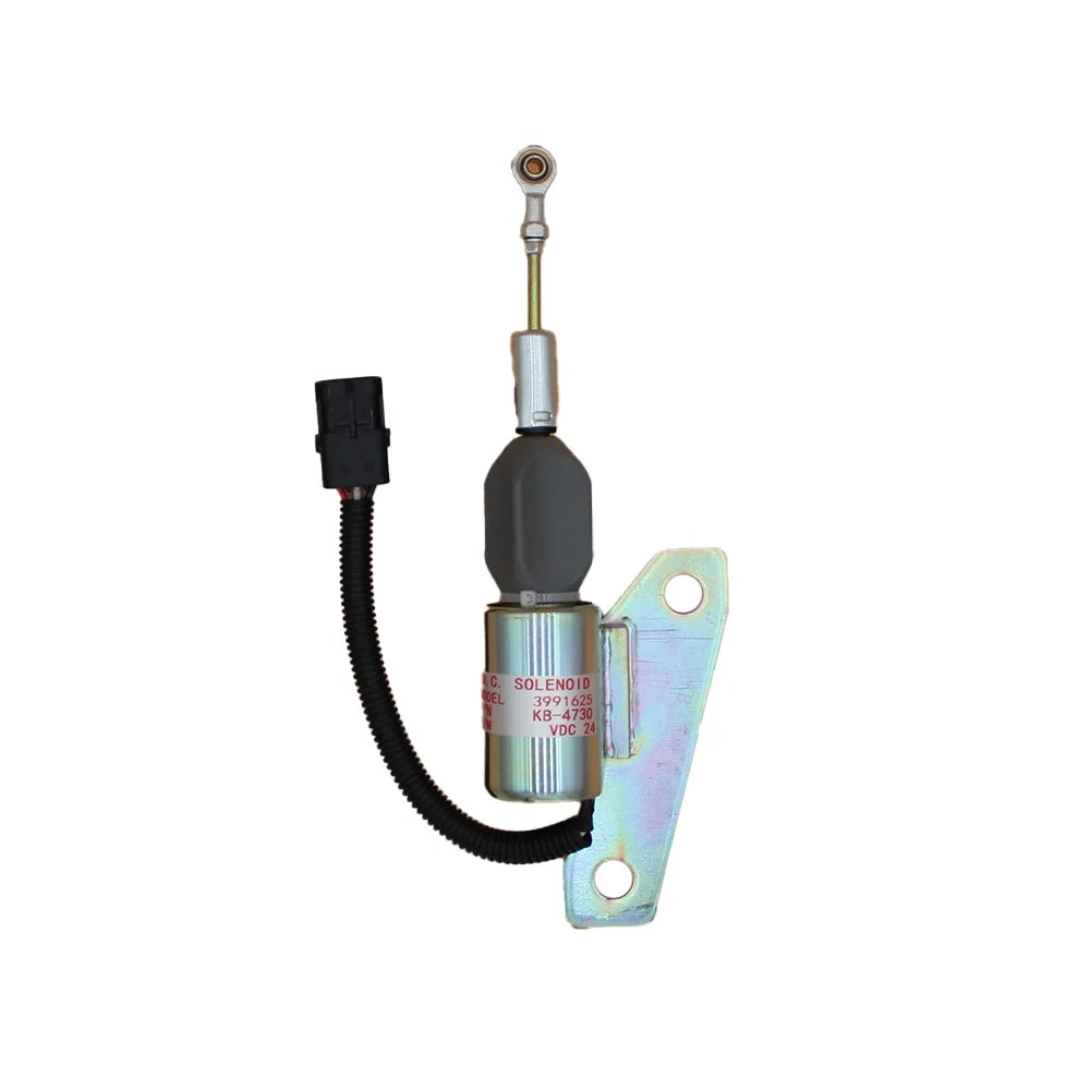 One RAParts Fits R225-7 Shutoff Hyundai R200-5 SA-4959 Excavator 335-7 Solenoid Fuel