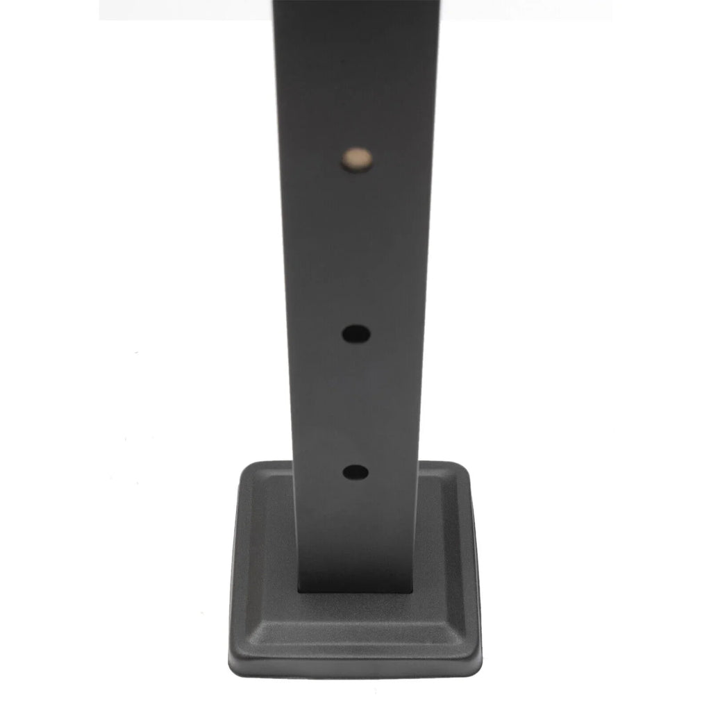 Pre-Drilled Cable Railing Post Fence 36''x2''x2'' Cable Wood for Square Level Railing Deck Two Post Sides System Stainless Steel Concrete Level