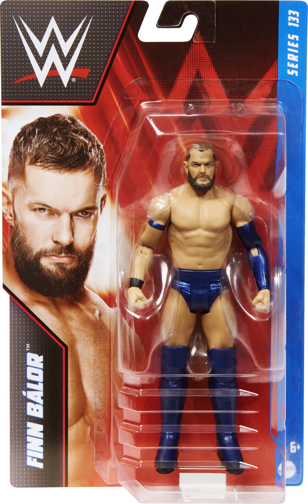 Figure, & Old 6-Inch For Balor Collectible Action Years Up Finn 6 WWE Ages