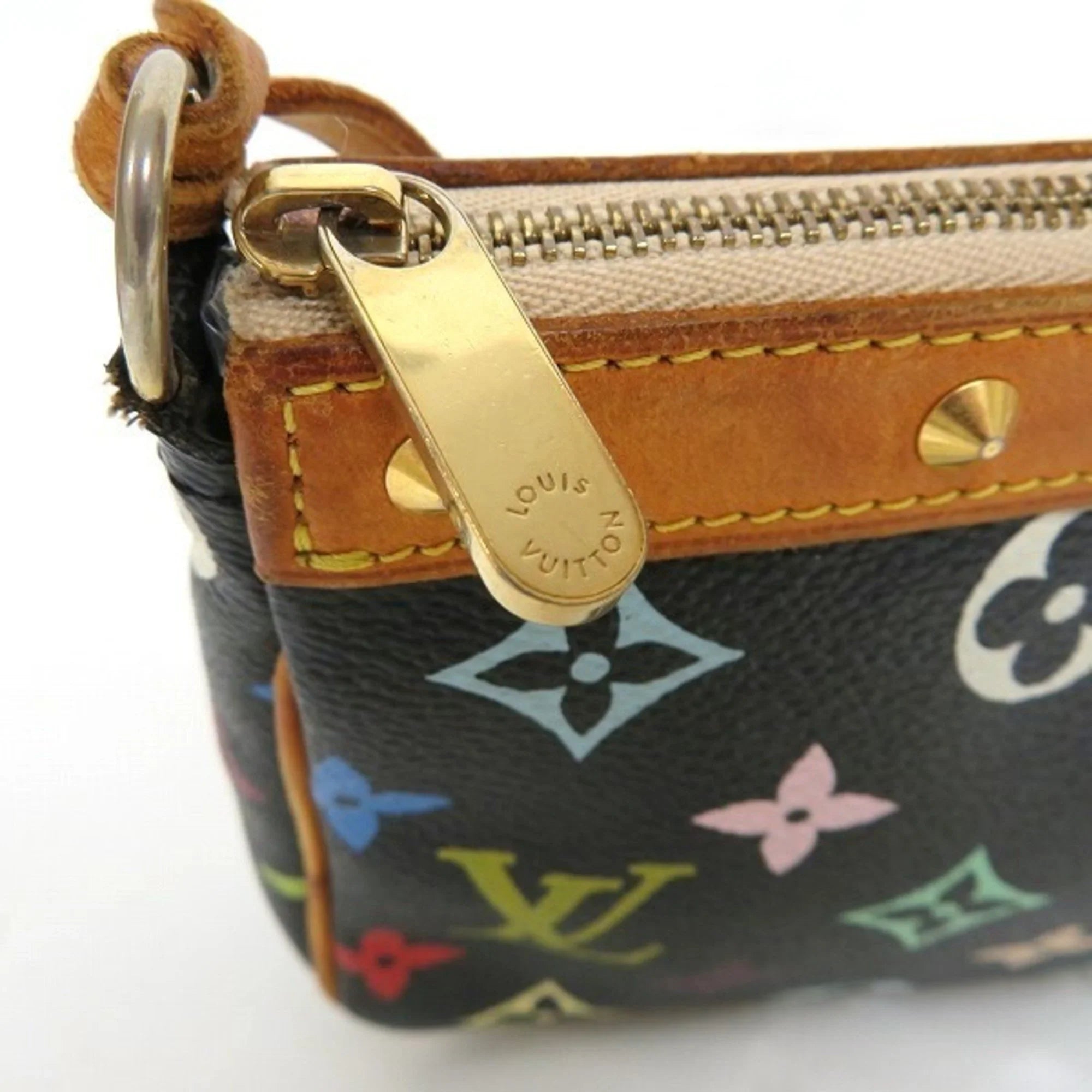 Pochette Handbag Accessoire 2WAY Used M92648 Pouch Authenticated Monogram Multicolor Ladies