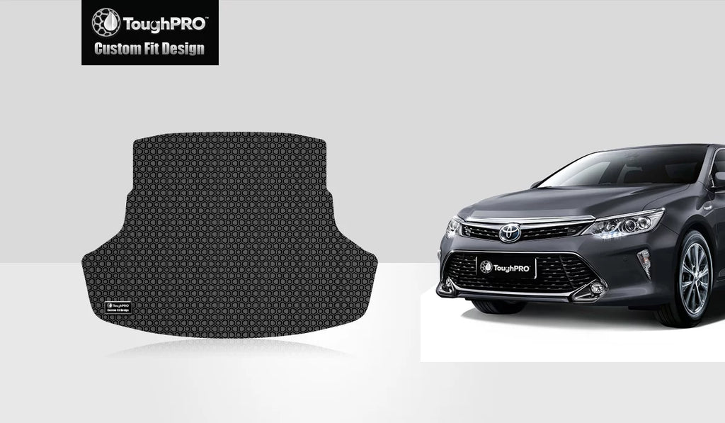 Hybrid in Rubber - Non-Plug-in - (Not climate USA) (Made Toyota All with Mat Trunk for Camry ToughPRO Black - Duty Standard) Heavy 2019 Compatible - -