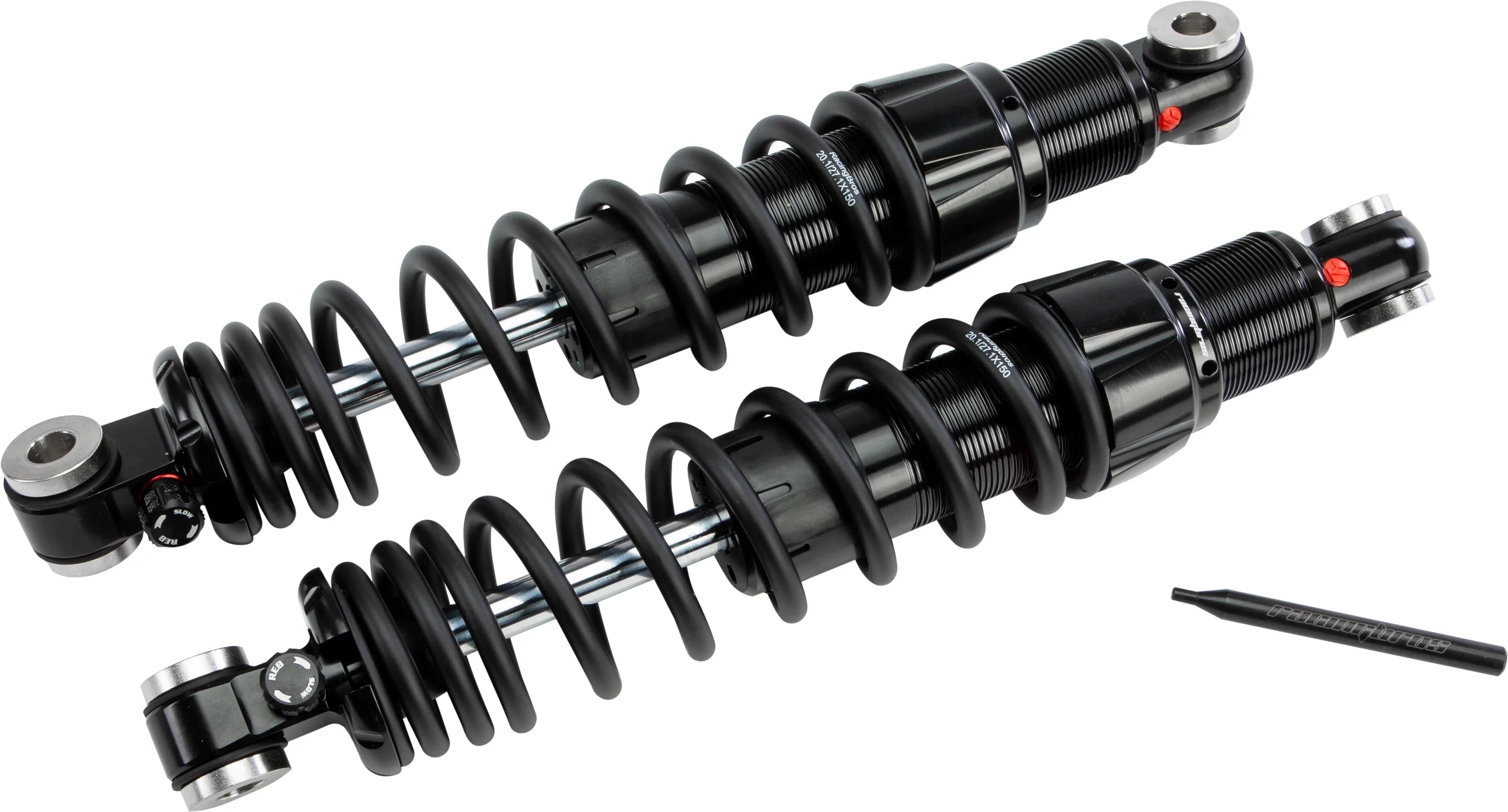 Adj Harddrive 14-inch Dyna Monotube Shock R0800162-1; Rb Std Rebound