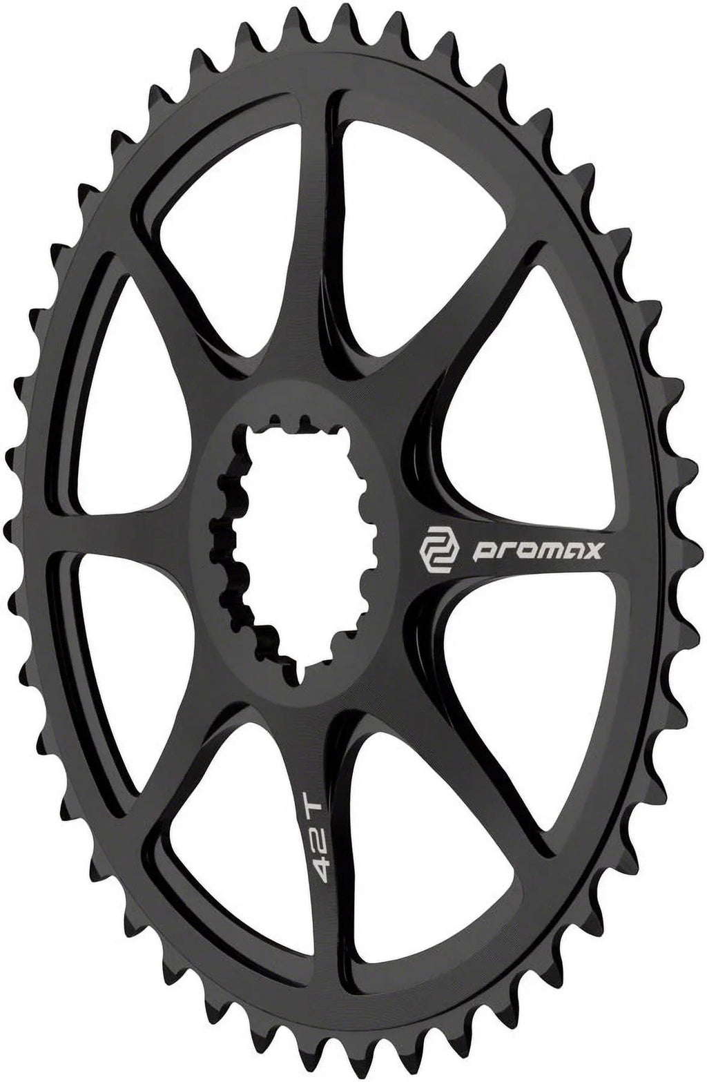 Black Direct Chainring Promax Mount, 42t