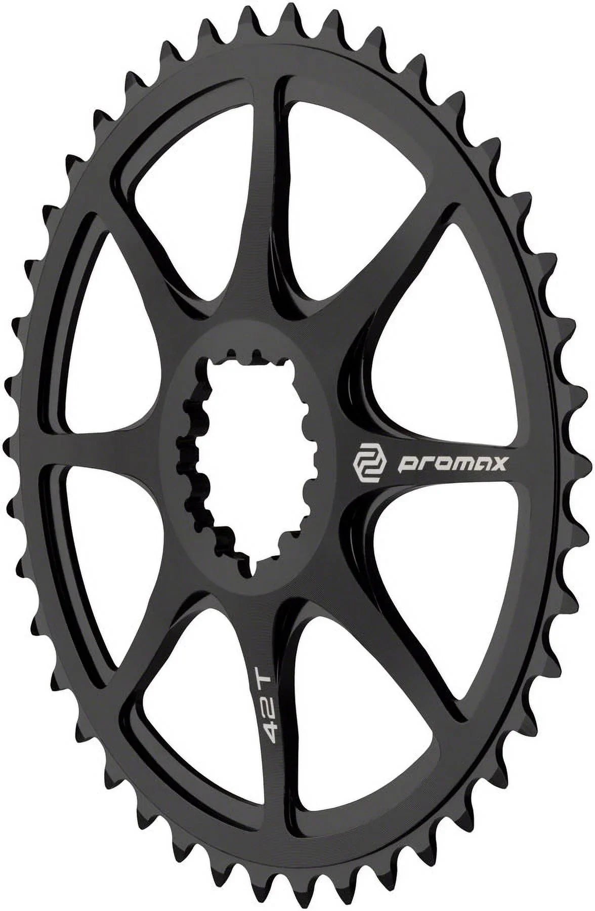 Black Direct Chainring Promax Mount, 42t