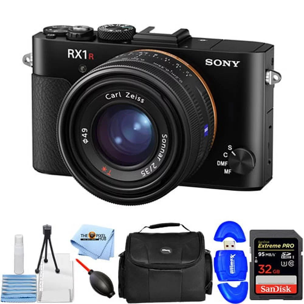 Cyber-shot Camera II Bundle 42MP DSC-RX1R #DSCRX1RM2/B Digital Starter