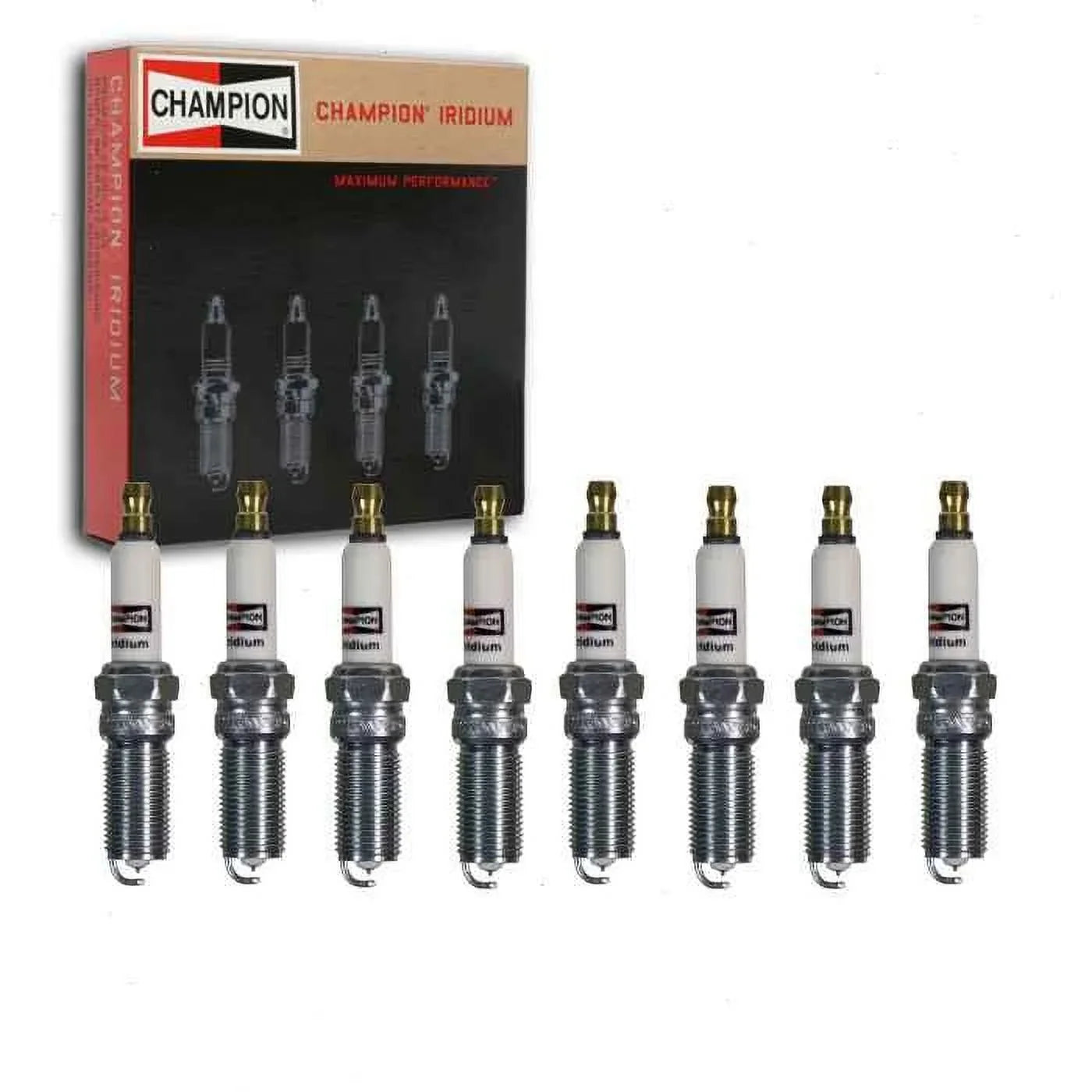 pc F-150 8 V8 Plugs compatible 5.0L Spark Champion with 2018-2020 Iridium