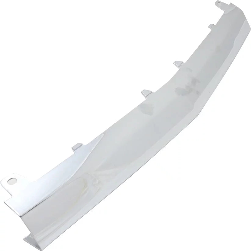 Benz Bumper Mercedes Center 2015 Trim Compatible 2015-2018 C300 Chrome C400 Front, With