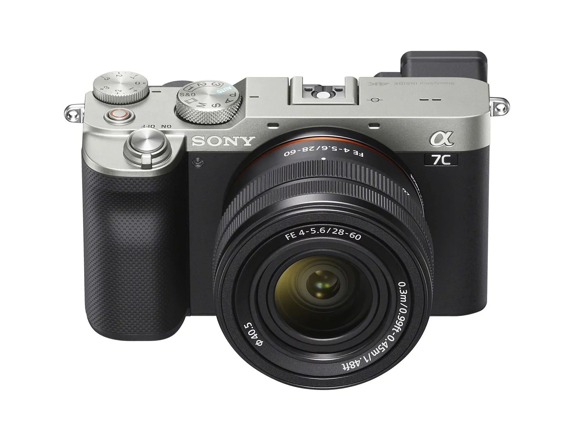 FE a7C Lens with (Silver) Bundle Alpha Camera Mirrorless Essentials 28-60mm