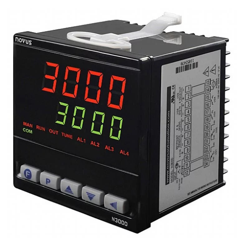 4 relays, NOVUS RS485 24V controller, Process USB DIN 8300200224N3000 1/4