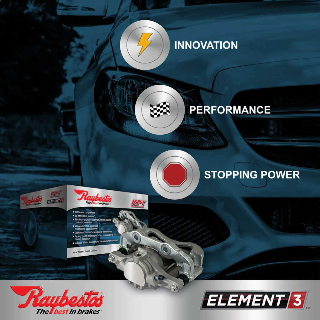 Element3 CHEVROLET MALIBU select: Fits 2014-2016 Raybestos New LIMITED Calipers CHEVROLET MALIBU, 2016 Plated
