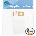 Bags U-6 U-3, Bags - Pack) (8-Pack, U, Replacement Vacuum Bags R800 Compatible 3 Per Riccar 24 Vacuum Type Riccar