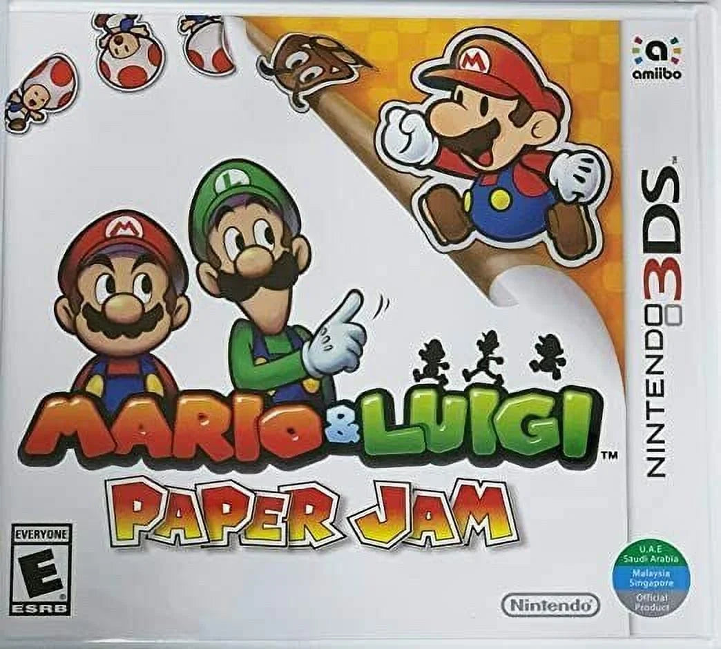 & New Game 3DS Brand Jam RPG Luigi: Special Mario 2015) Paper (Action