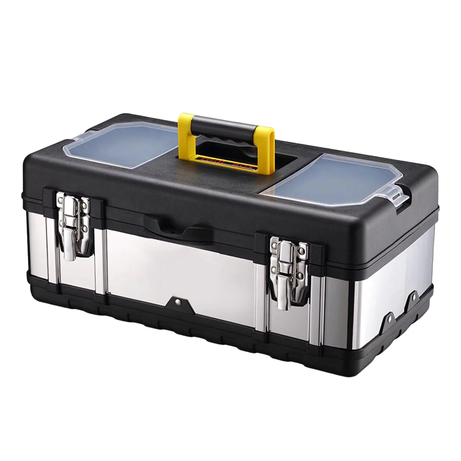 17inch Case Repair Car Case for Storage Tools Plumber Trunks Carry Toolbox Lockable