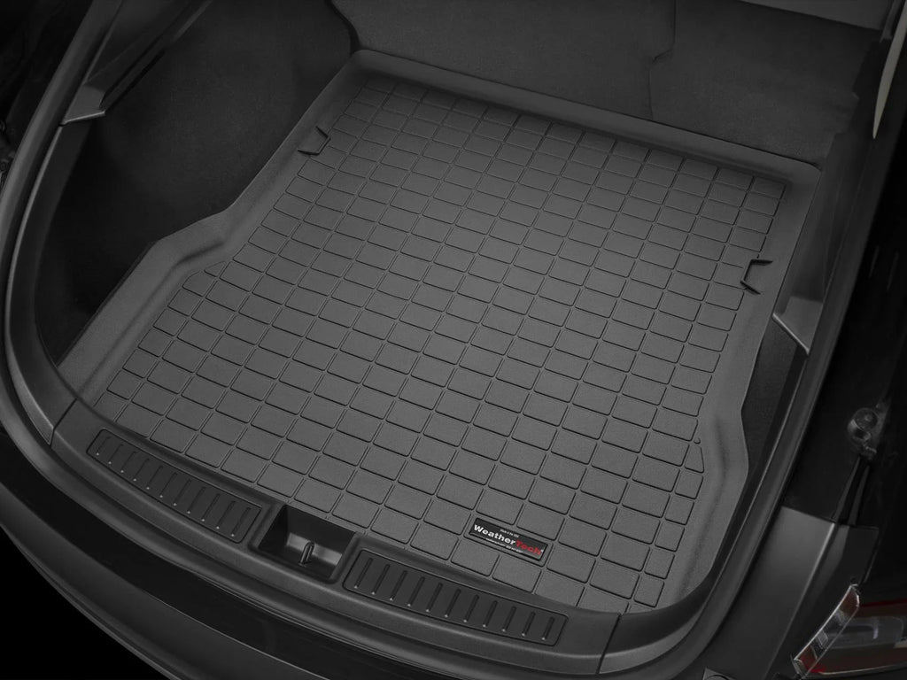 Behind - Toyota 2nd with WeatherTech compatible Row Seating, Tan Liner 2003-2009 Trunk 4Runner Cargo