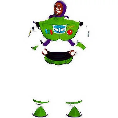 Costume Inflatable - Buzz Men's Story Toy Lightyear 4