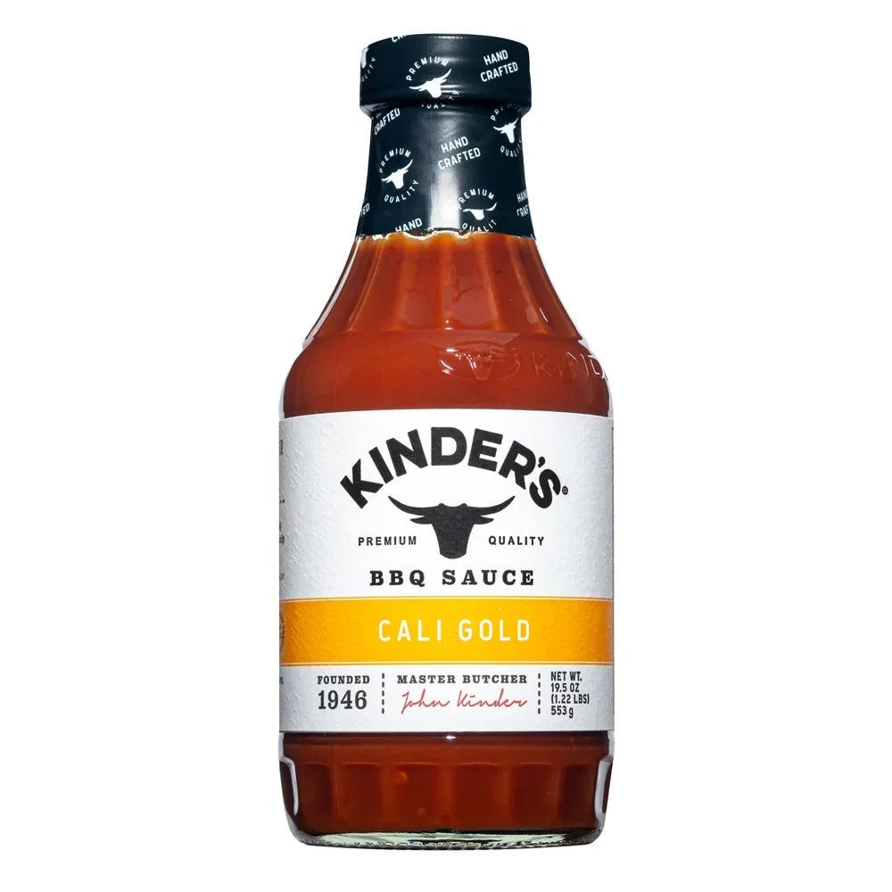 Sauce, Cali 6 Pack Barbeque Kinder's 19.5 Of Oz Gold