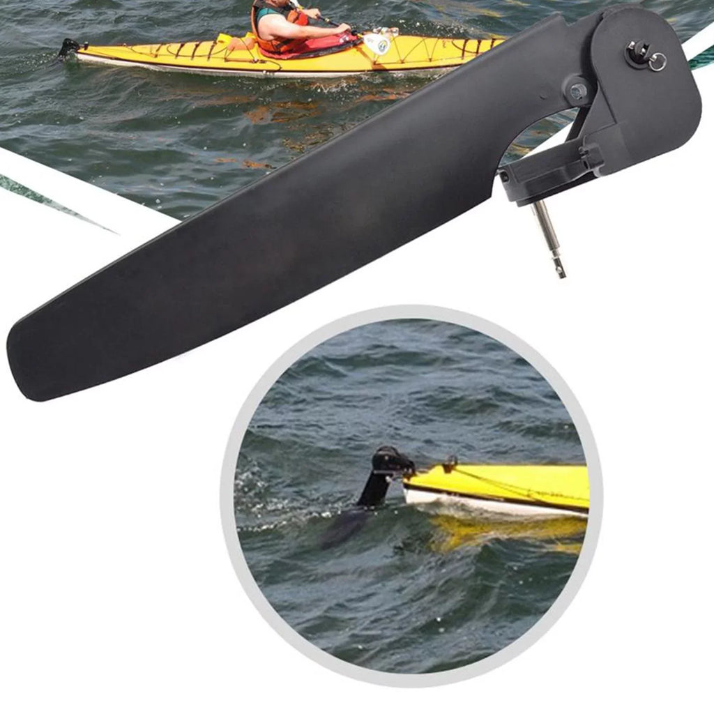 Kayak for Sea Fishing 80mm Universal Rudder pin Fixation Tail Kayak Angling Part Steering Canoe System Tackle Tackle Adjustable Boat Nylon