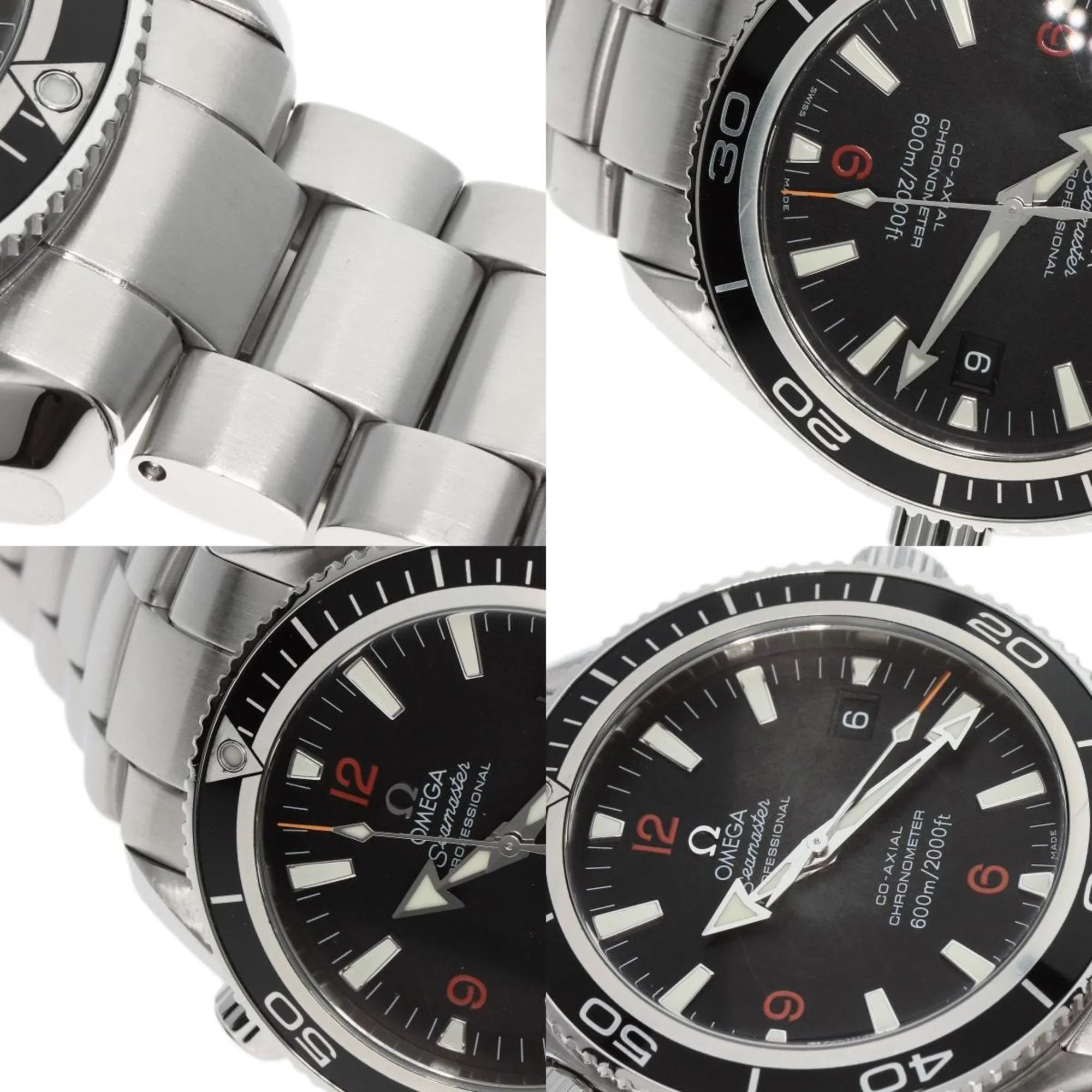 2201.51 Men's Steel/SS Stainless (Good) Pre-Owned Omega Planet OMEGA Watch Ocean Seamaster Co-Axial