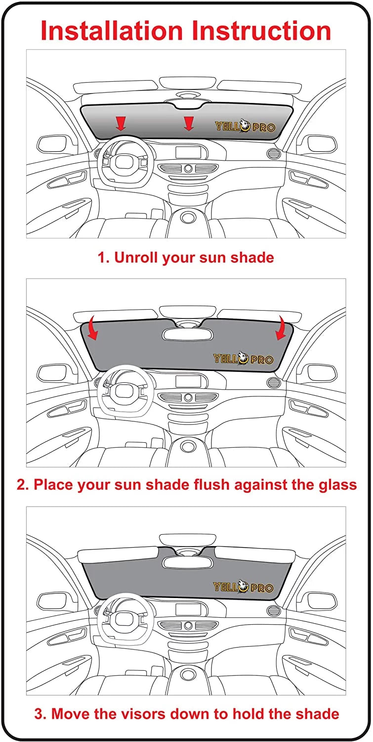 Coupe 2016-2023 Front for Convertible & Mazda MX-5 Windshield Sunshade Miata