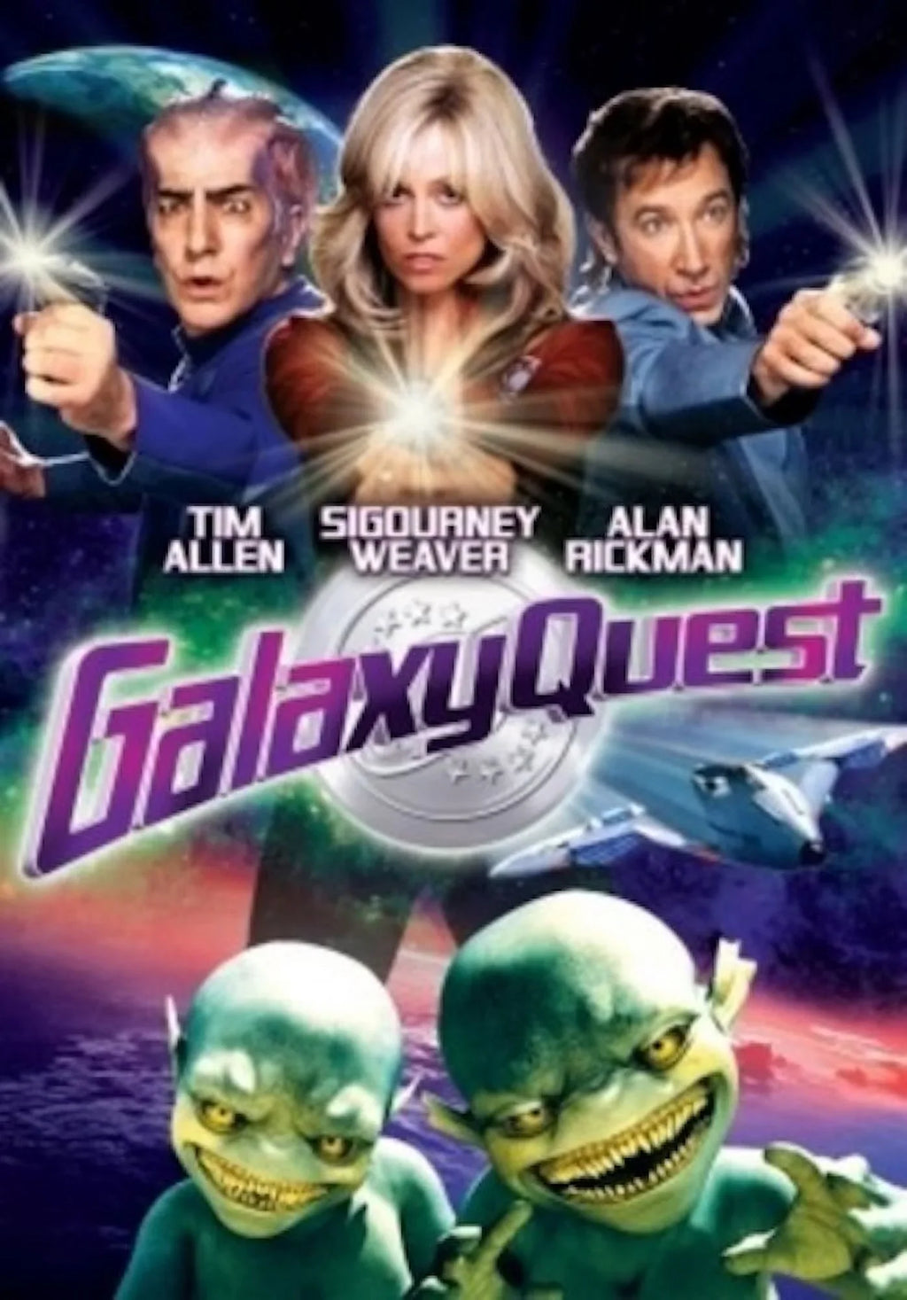 Movie Art Feature Time Sci-FI Spaceballs Comedy Double & Galaxy Quest Card Includes