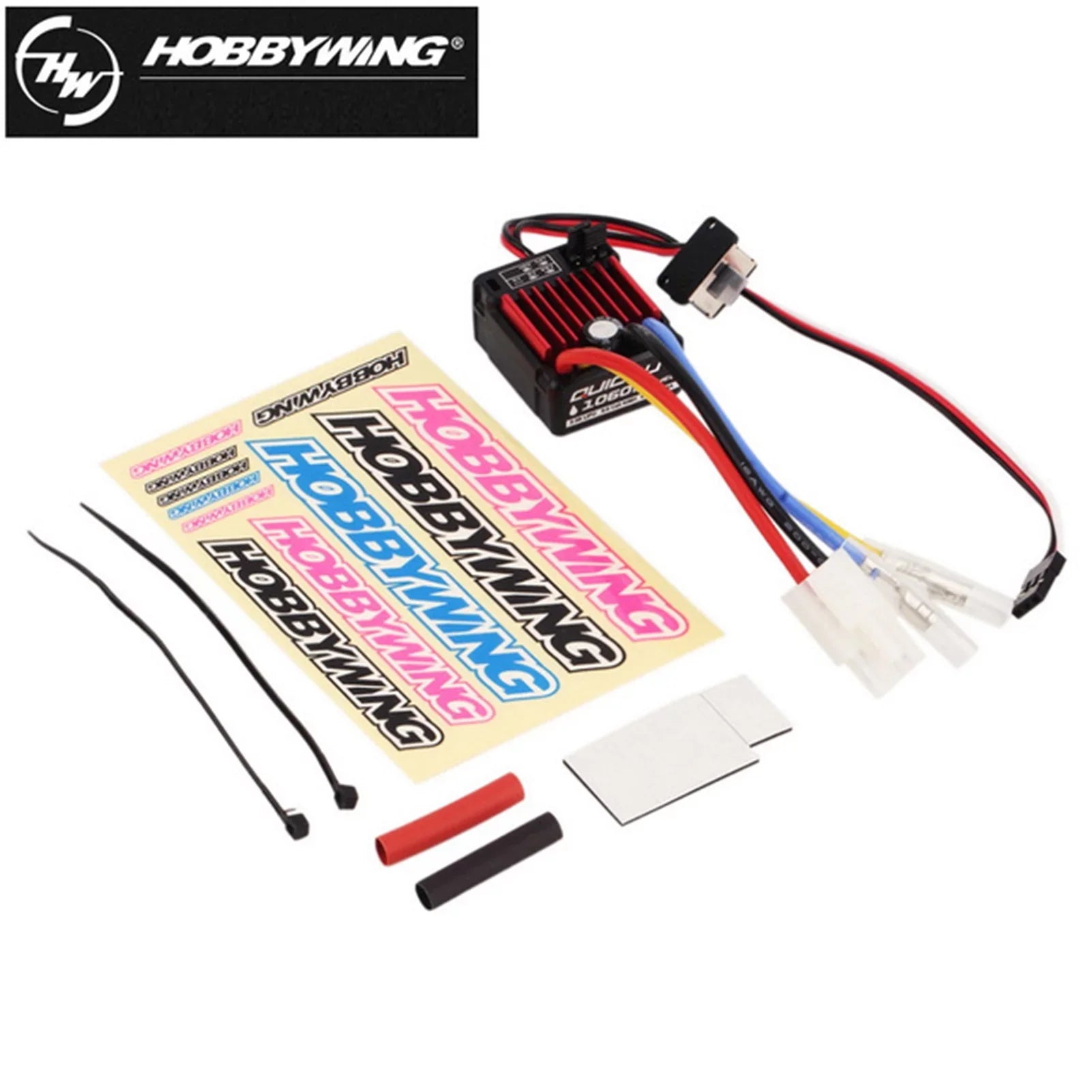 Car Electronic Controller Pinnaco Brushed QuicRun Speed HobbyWing 1060 60A RC for 1/10 ESC