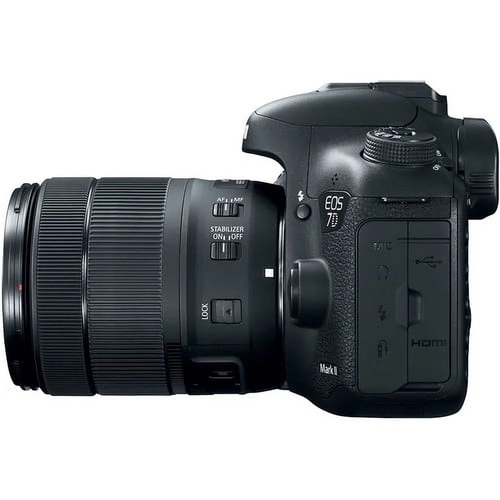 '+ DSLR f/3.5-5.6 Camera IS Mark Canon Lens USM II 7D More W/ & EOS W-E1 18-135mm