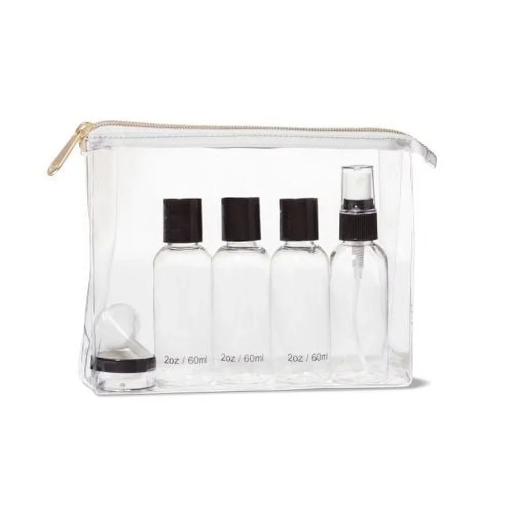 Sonia Clear Travel Kashuk TSA Kit, Bag Makeup