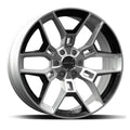 '- Powder 12mm Wheels Black Fits F150, select: in. - 2005-2020 Carroll F150 CAB - CS45 2021 Inserts Chrome SUPER 20 Shelby x with 9 Offset