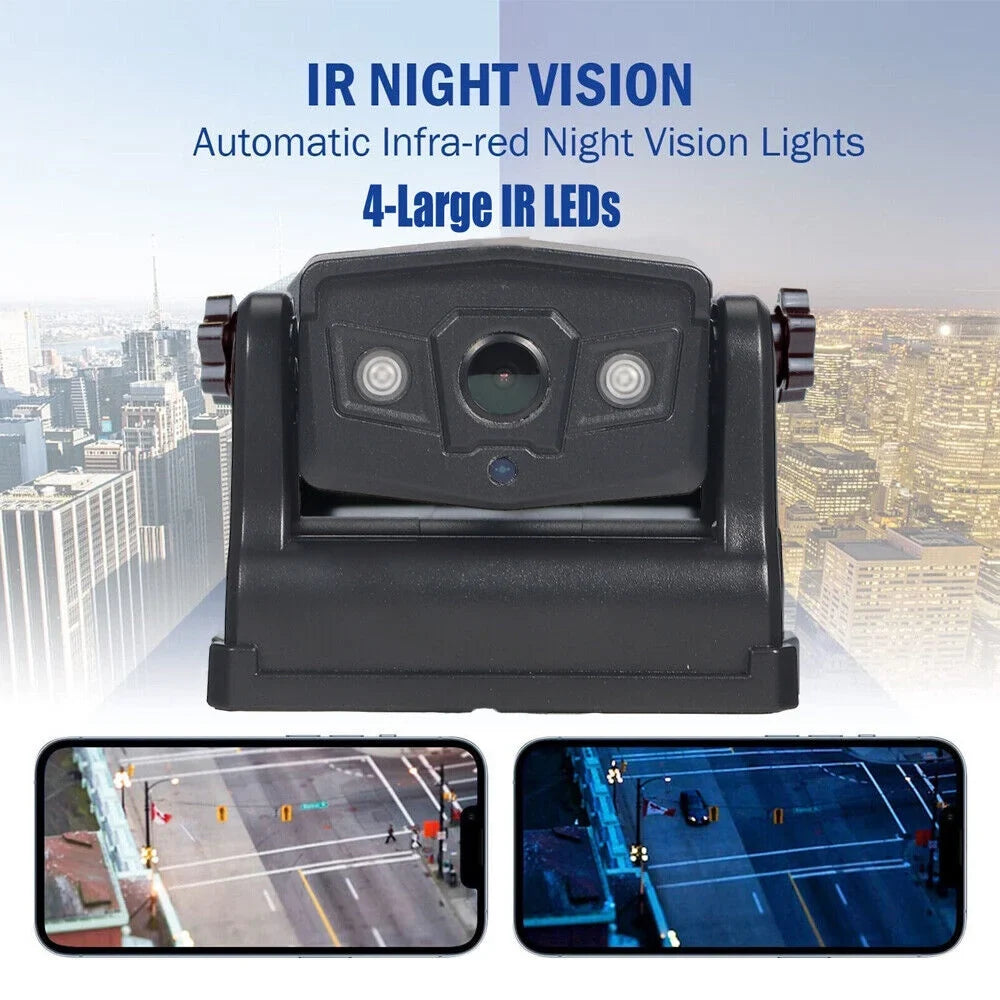 Magnetic Wireless Battery Backup 9600mAh Onemayship Front/Rear Camera View WiFi Camera,
