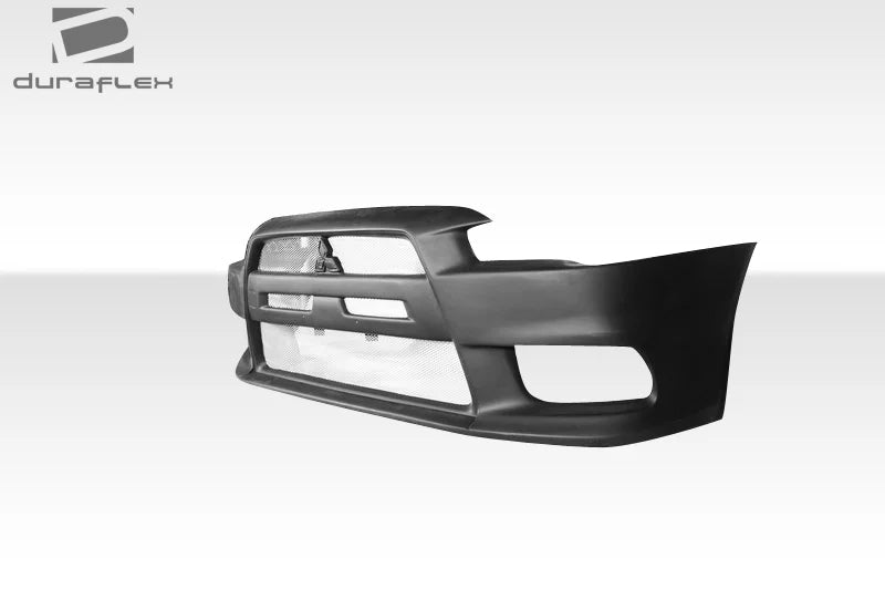 Piece X Front Duraflex Mitsubishi 2008-2017 Bumper Evo Cover V3 1 - Lancer