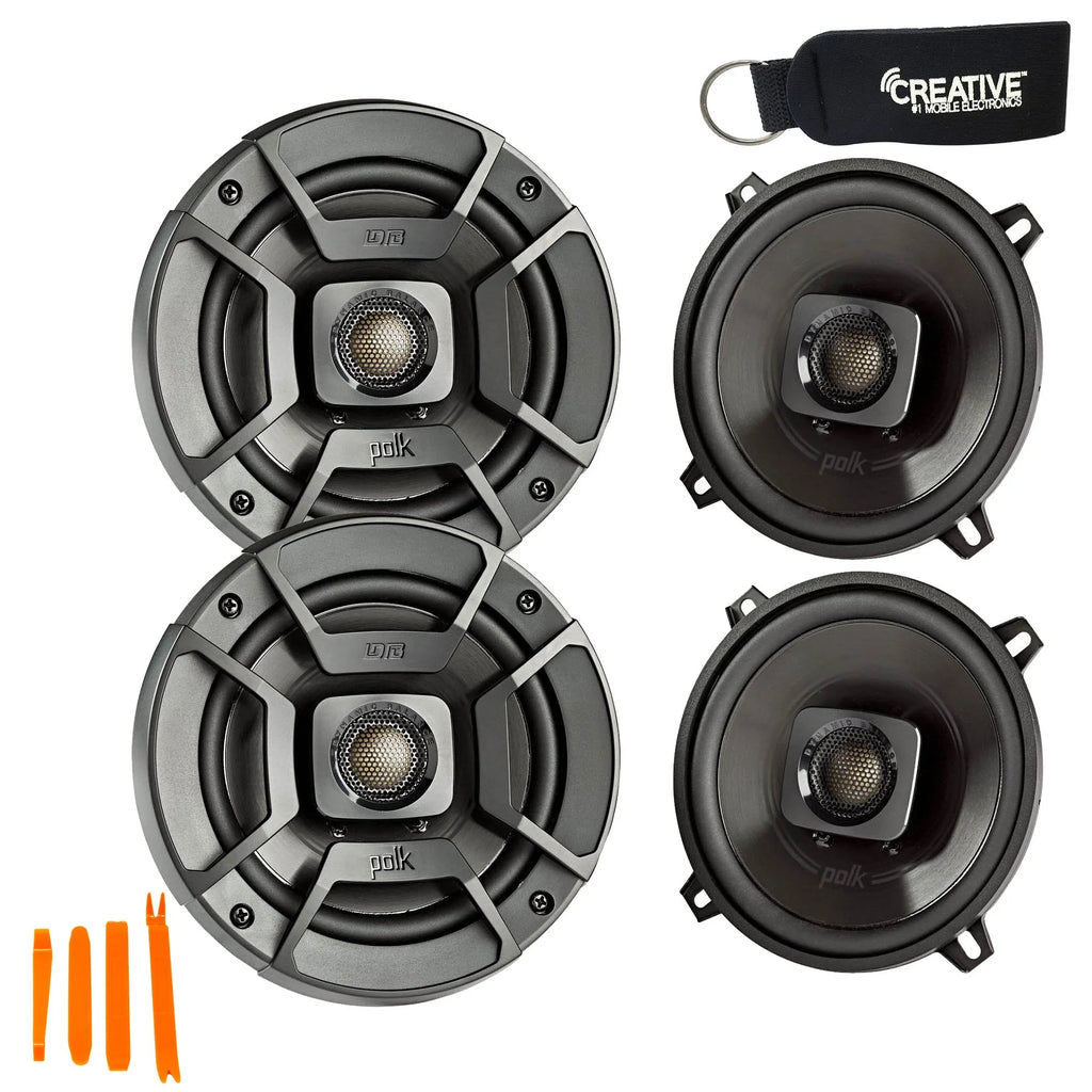 Of and Audio Certification Powersports 5.25" Marine - Speakers Polk Coaxial DB522 - Pairs Two