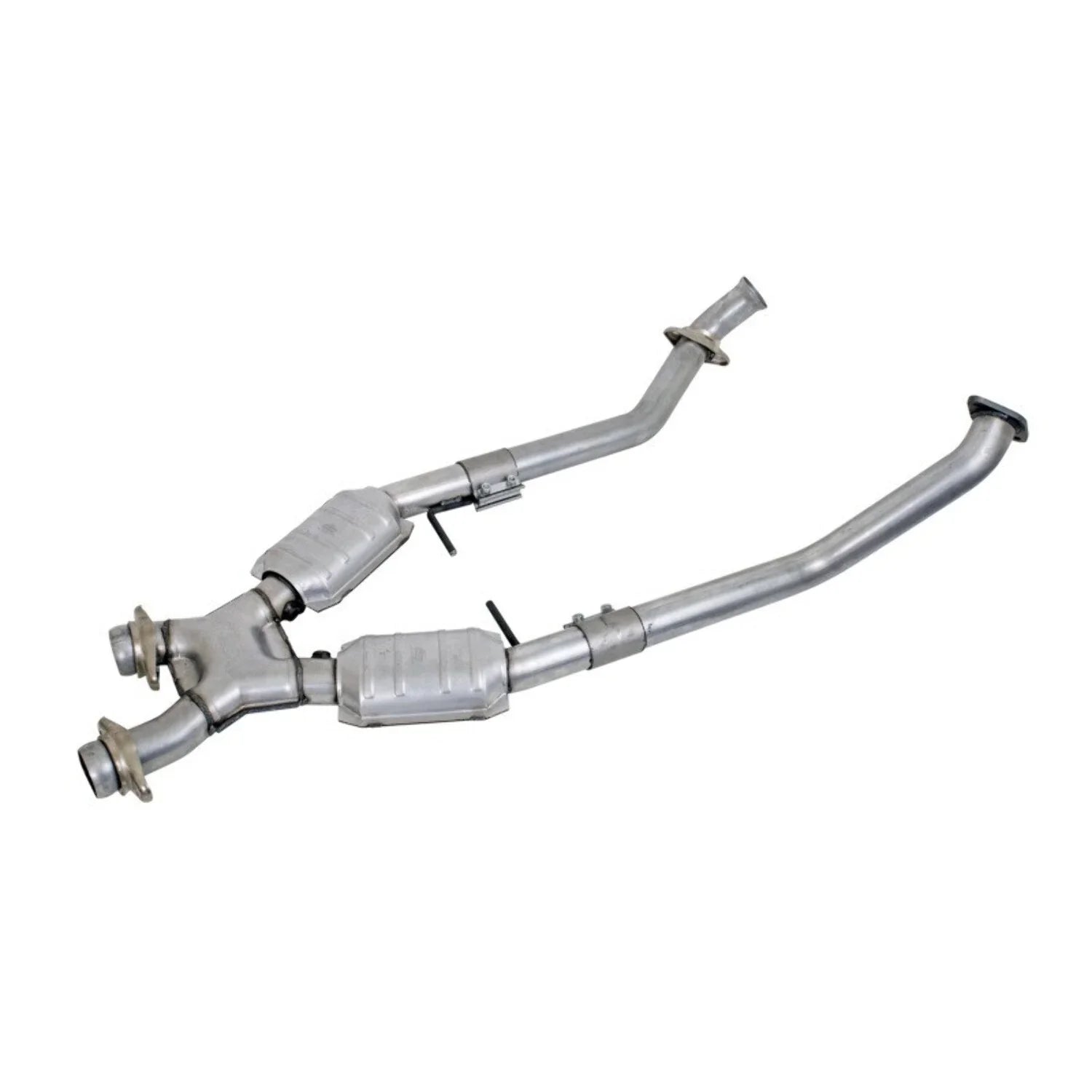 96-98 GT Converters Catalytic 1996-1998 X 4.6 Mustang With - MUSTANG Fits Pipe High 2-1/2 Flow select: BBK