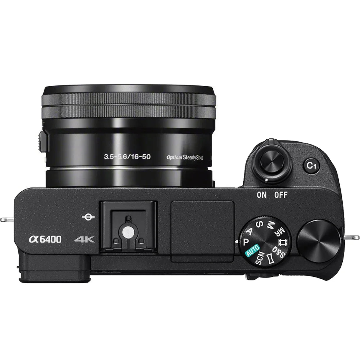Wide (Black) ILCE-6400L/B Bundle OSS Battery a6400 + Mirrorless & 4K Filter Extra Power Camera Set Deco 16-50mm 2.2X Lens 0.43x Lens Angle Telephoto and Case Editing f/3.5-5.6 Gear with Kit