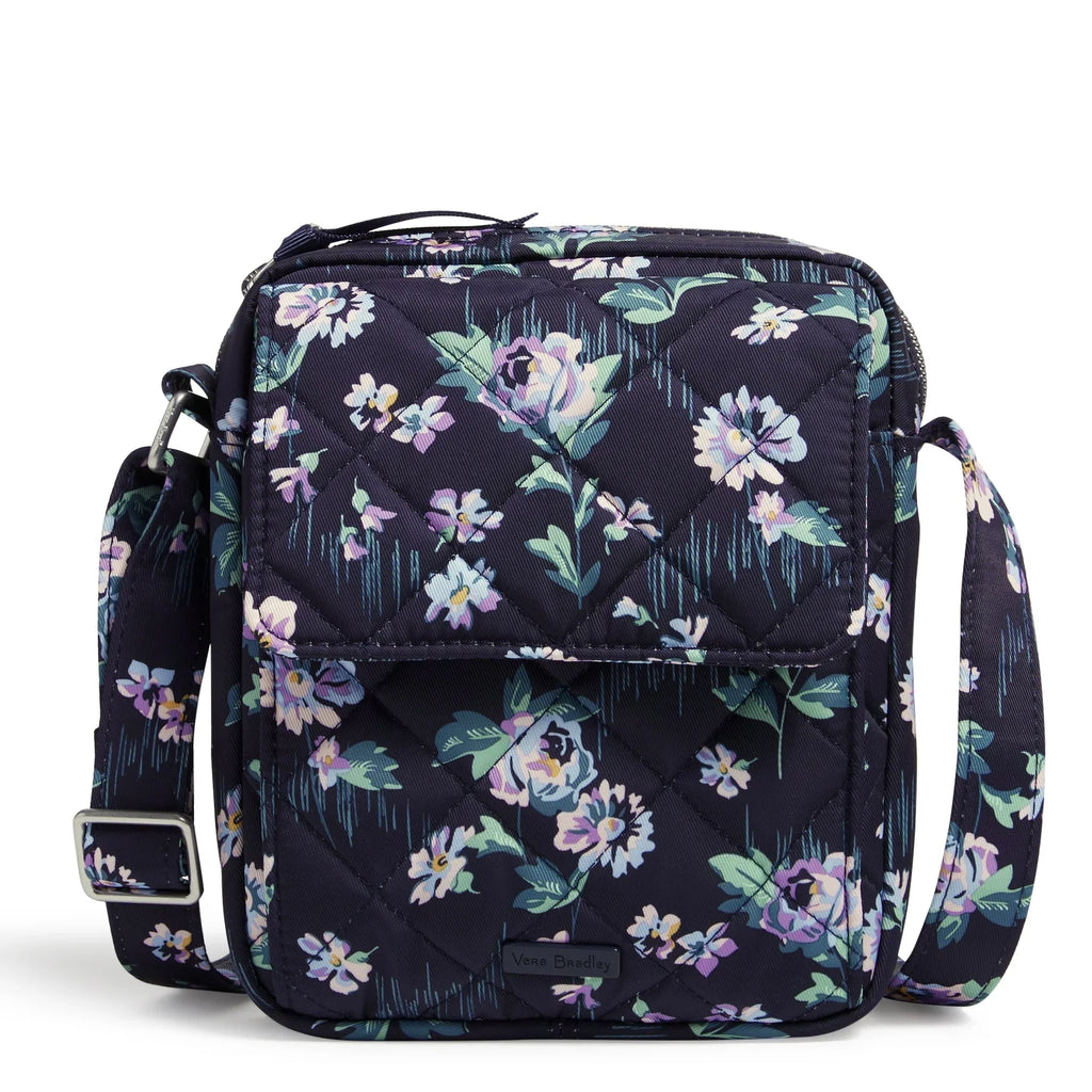 Crossbody Women's Twill Navy Performance Garden Small Bag Vera Bradley