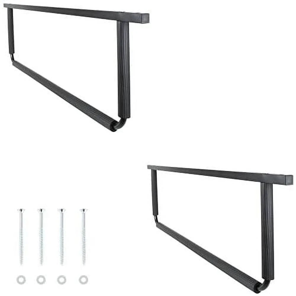 Overhead Black Rack 16" 24" Board Or Center, Storage On
