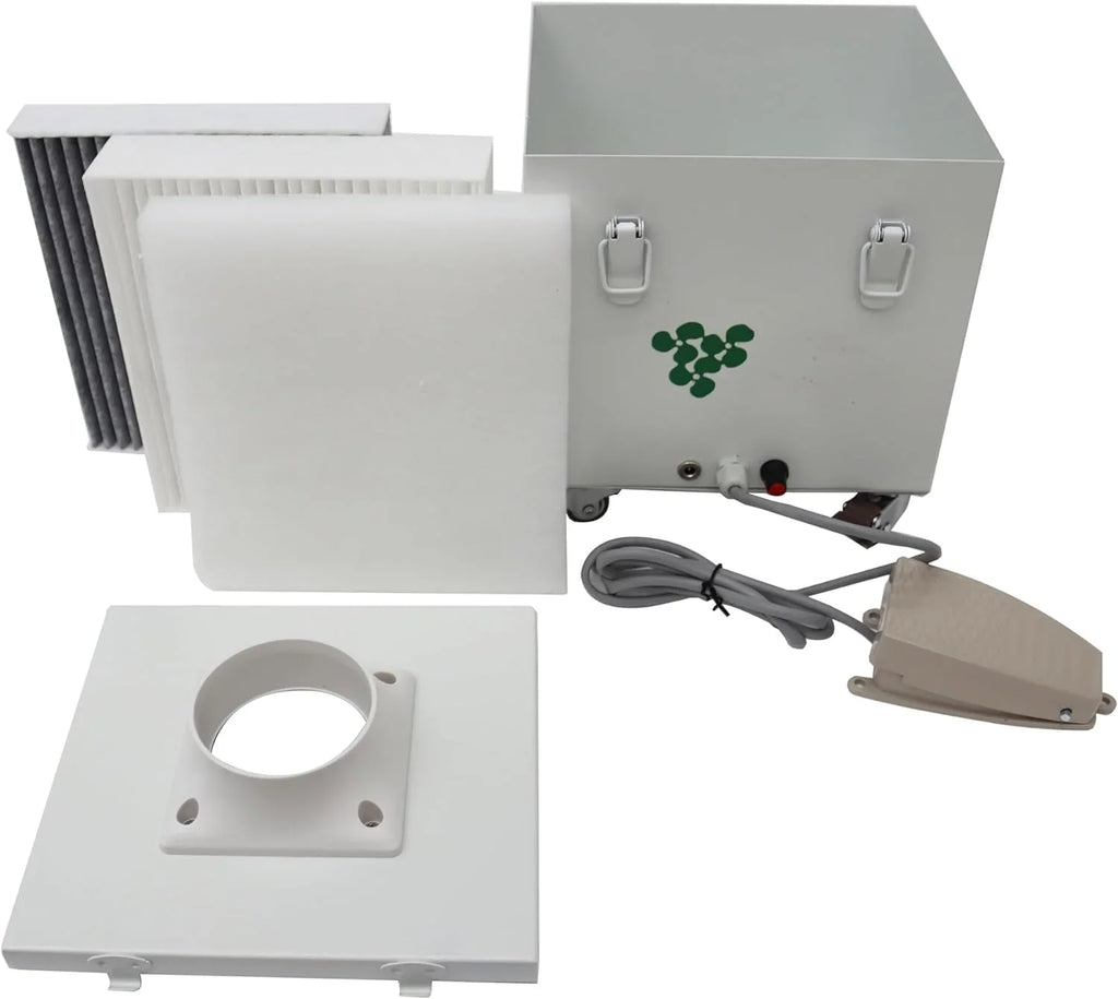 with Extractor Smoke Welding Smoke Switch Fume Purifier 12V Purifier Portable Foot Dry Welding