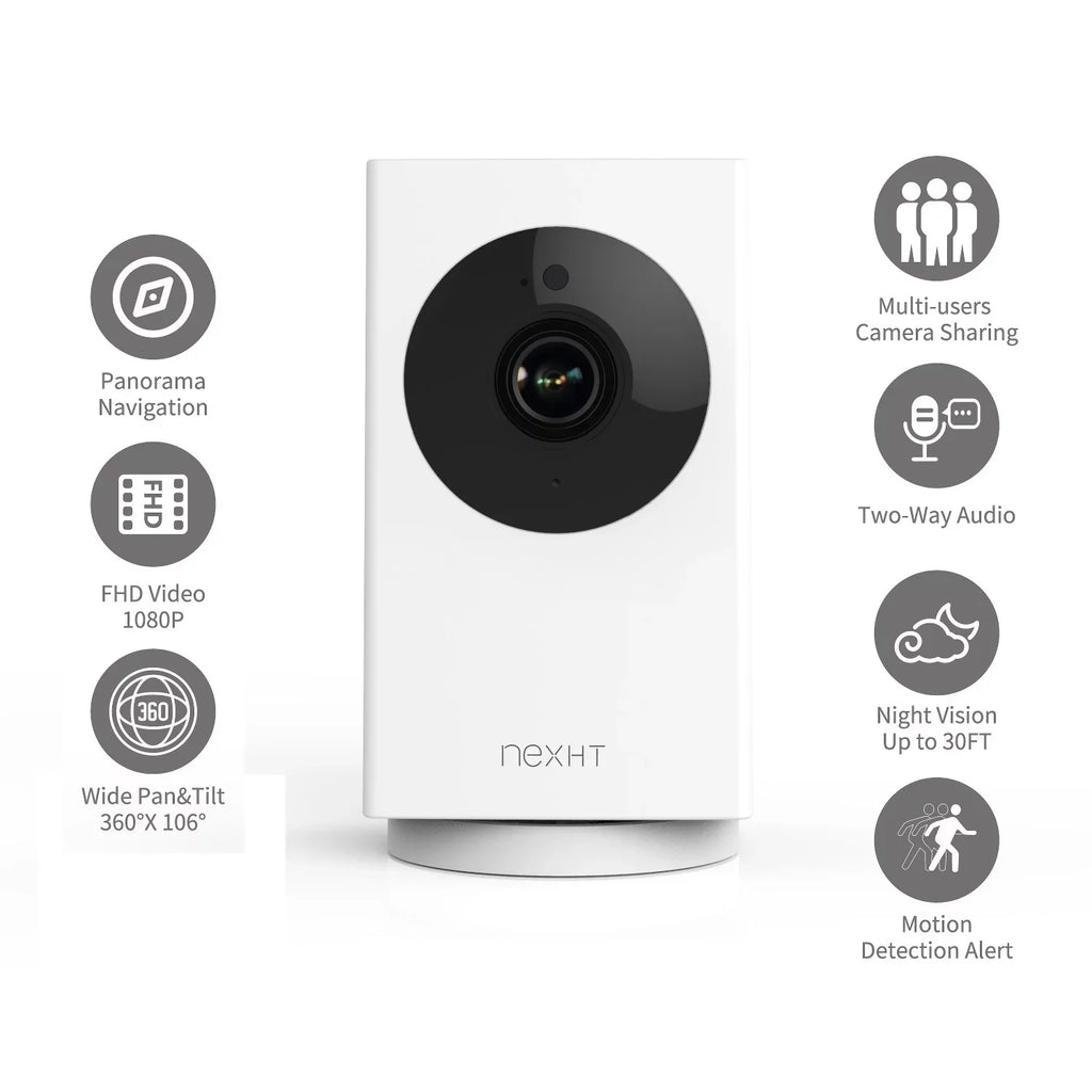 My Wifi NexHT Smart Guard Pan/Tilt/Zoom/360 1080P Camera
